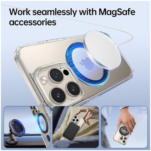 Μαγνητικός δακτύλιος MagSafe MagMat MagSafe, μαύρη, Tech-Protect