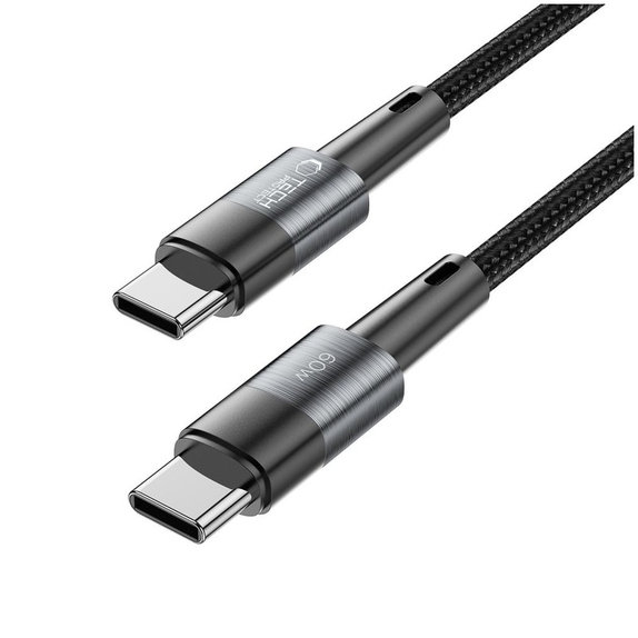 Καλώδιο Ultraboost USB-C Cable PD 60W / 3A 25CM, γκρι, Tech-Protect