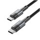 Καλώδιο Ultraboost USB-C Cable PD 60W / 3A 25CM, γκρι, Tech-Protect