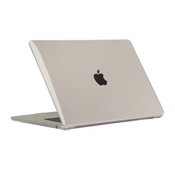 Θήκη Smartshell για MacBook Air 15 M2-M5 2023-2026, Crystal Clear, Tech-Protect