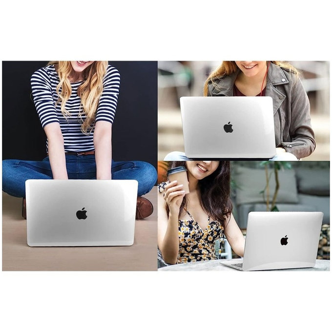 Θήκη Smartshell για MacBook Air 15 M2-M5 2023-2026, Crystal Clear, Tech-Protect