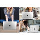 Θήκη Smartshell για MacBook Air 15 M2-M5 2023-2026, Crystal Clear, Tech-Protect