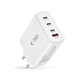 Φορτιστής δικτύου NC100W-GAN 4-PORT PD 100W / QC3.0, λευκή, Tech-Protect