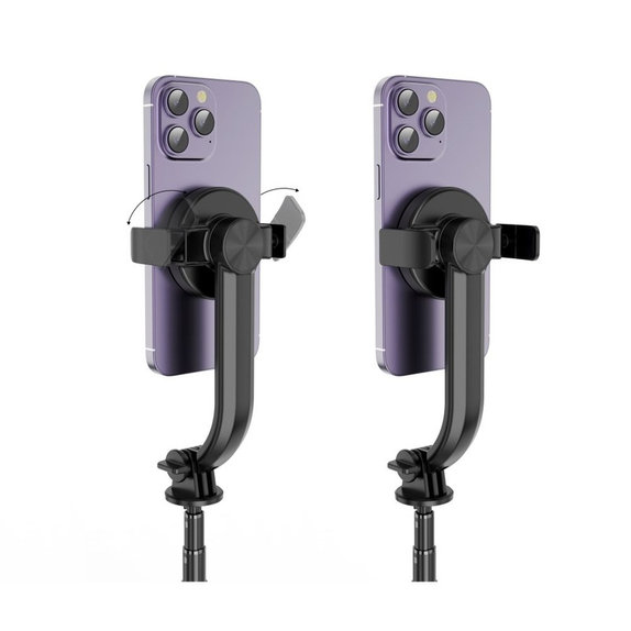 Selfie stick με τρίποδο L04S MagSafe, μαύρη, Tech-Protect