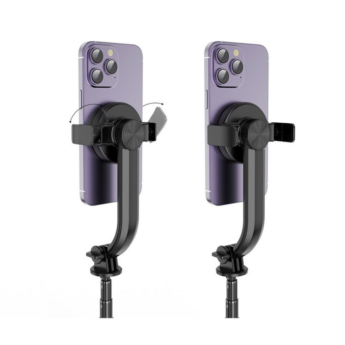 Selfie stick με τρίποδο L04S MagSafe, μαύρη, Tech-Protect