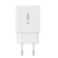 Φορτιστής δικτύου C35W 2-PORT PD 35W + USB-C Cable, λευκή, Tech-Protect
