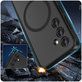 Θήκη MagMat MagSafe για Samsung S24, Matte Black, Tech-Protect