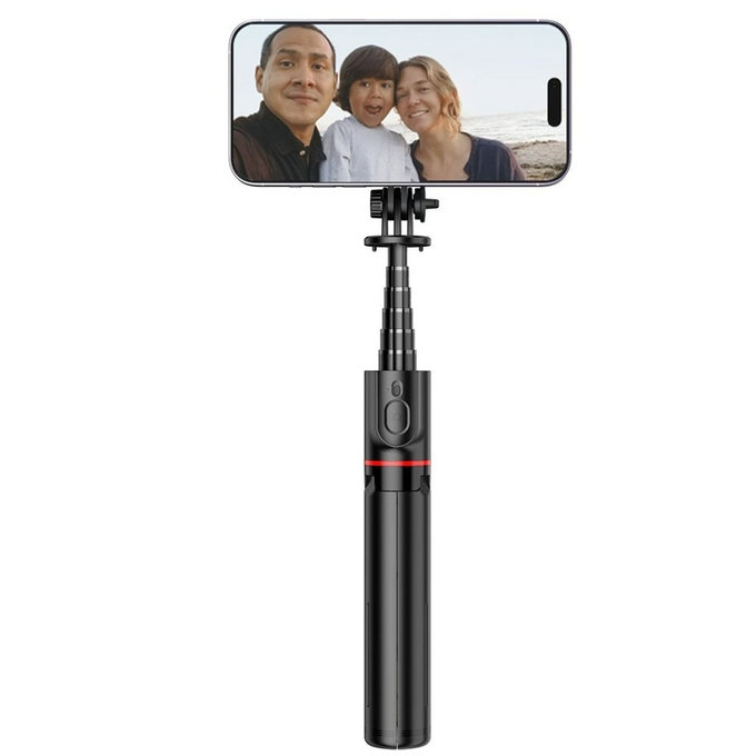 Selfie stick με τρίποδο L06S MagSafe, μαύρη, Tech-Protect