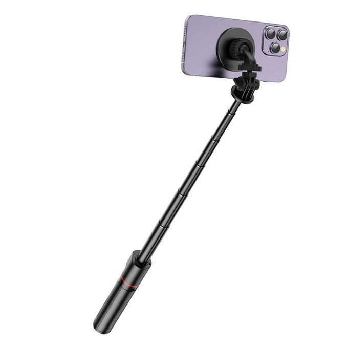 Selfie stick με τρίποδο L06S MagSafe, μαύρη, Tech-Protect