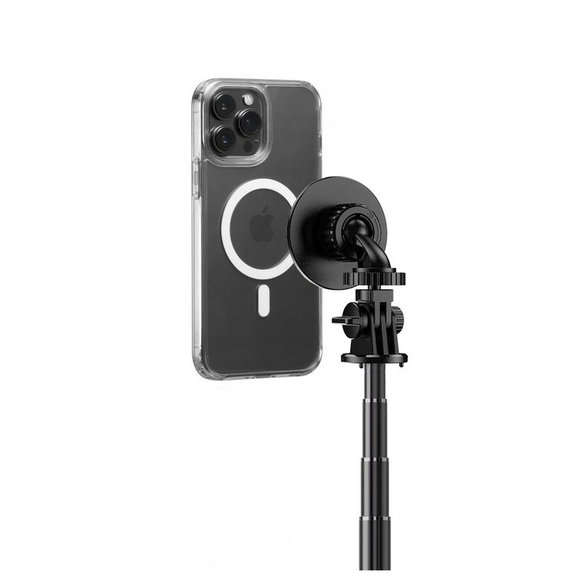 Selfie stick με τρίποδο L06S MagSafe, μαύρη, Tech-Protect