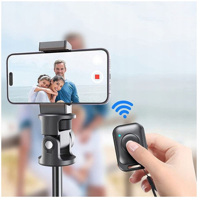 Selfie stick με τρίποδο L03S, λευκή, Tech-Protect