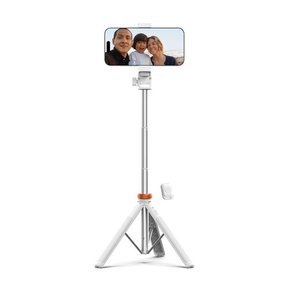 Selfie stick με τρίποδο L03S, λευκή, Tech-Protect