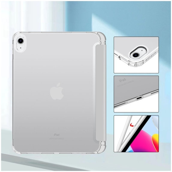 Θήκη Sc Pen Hybrid για iPad 10.9" 10 / 2022 / 11" 11 / 2025, γκρι, Tech-Protect