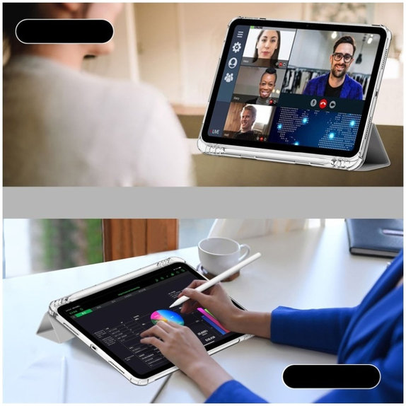 Θήκη Sc Pen Hybrid για iPad 10.9" 10 / 2022 / 11" 11 / 2025, γκρι, Tech-Protect