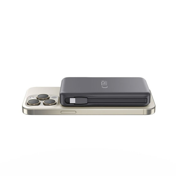Power bank PB31 Lifemag MagSafe 10000mAh, μαύρη, Tech-Protect