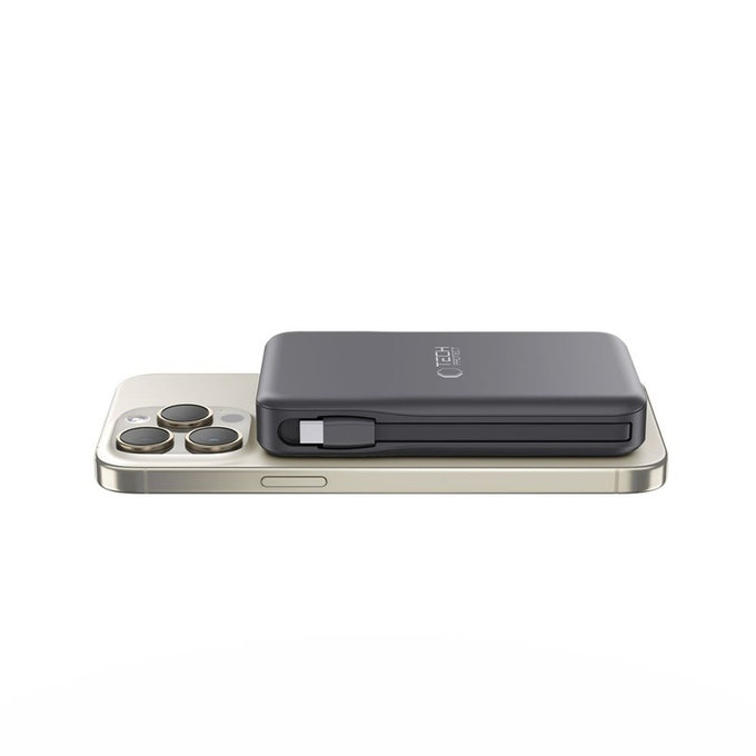 Power bank PB31 Lifemag MagSafe 10000mAh, μαύρη, Tech-Protect