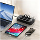 Φορτιστής δικτύου PC6X6 Power Strip 3 USB & 3 USB-C & 6 Socket 200cm, μαύρη, Tech-Protect