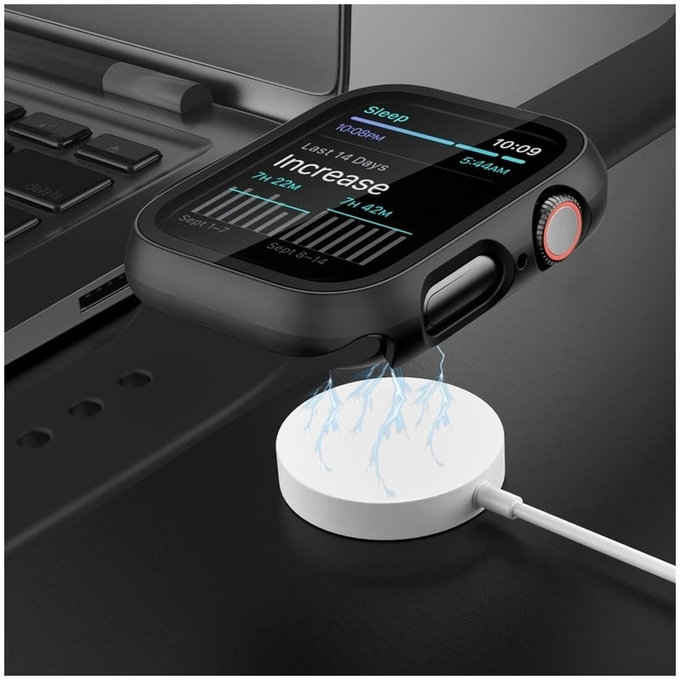Λουράκι DEFENSE360 για Apple Watch 10 / 11 (46 mm), διάφανη, Tech-Protect