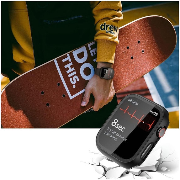 Λουράκι DEFENSE360 για Apple Watch 10 / 11 (46 mm), διάφανη, Tech-Protect