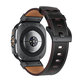 Λουράκι Delta Pro για Samsung Watch Ultra 1 / 2 2024-2026 (47 mm) Leather, μαύρη, Tech-Protect