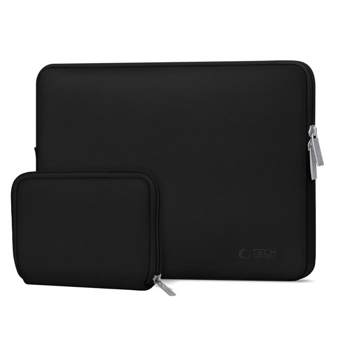 Θήκη laptop Neoslim 13-14, μαύρη, Tech-Protect