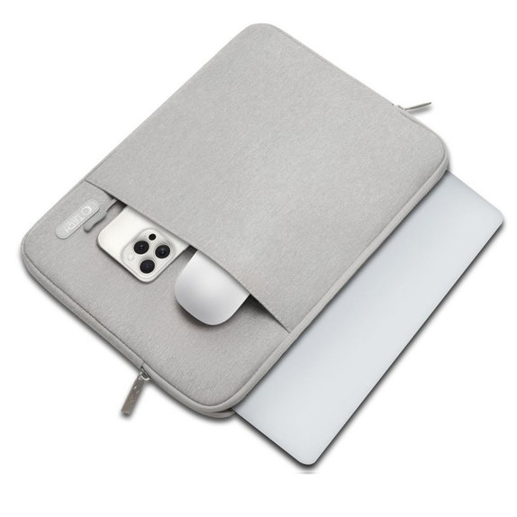 Θήκη laptop Sleevy 13-14, Crayon Grey, Tech-Protect