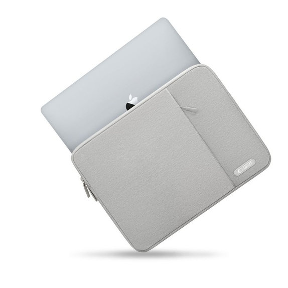 Θήκη laptop Sleevy 13-14, Crayon Grey, Tech-Protect