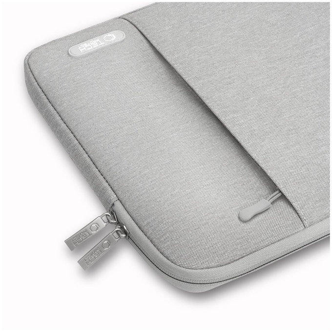Θήκη laptop Sleevy 13-14, Crayon Grey, Tech-Protect
