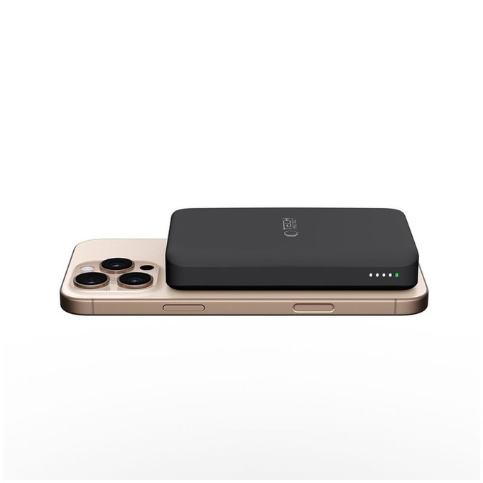 Power bank PB24 Lifemag Qi2 MagSafe 10000mAh, μαύρη, Tech-Protect