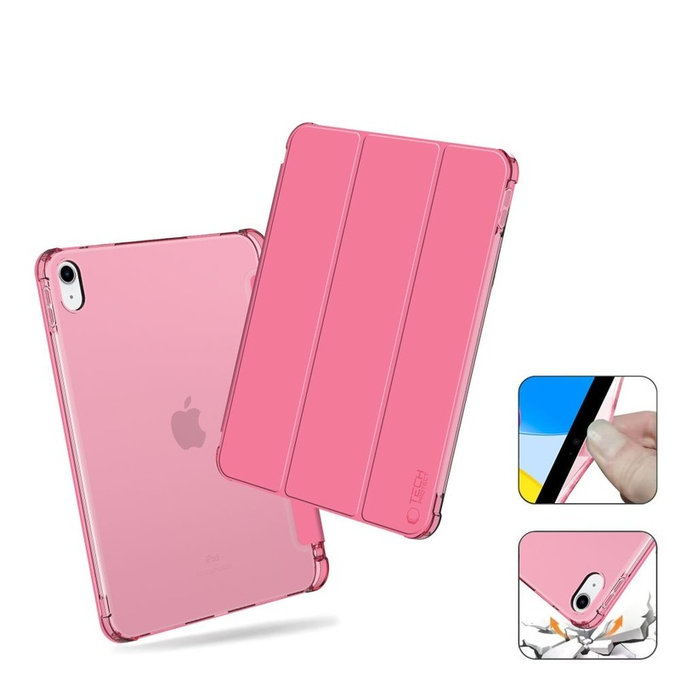Θήκη Sc Pen Hybrid για iPad 10.9" 10 / 2022 / 11" 11 / 2025, Crystal Magenta, Tech-Protect