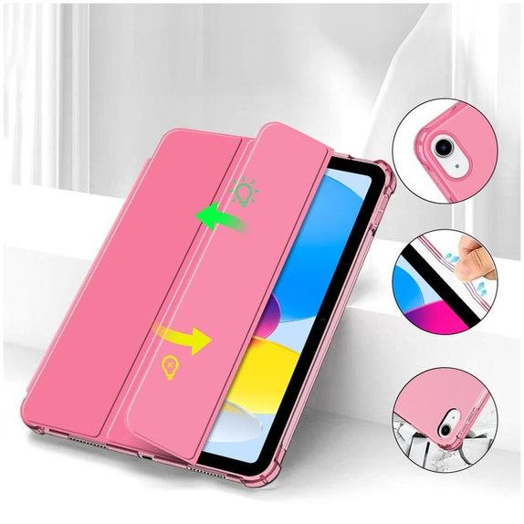 Θήκη Sc Pen Hybrid για iPad 10.9" 10 / 2022 / 11" 11 / 2025, Crystal Magenta, Tech-Protect