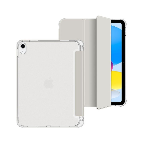 Θήκη Sc Pen Hybrid για iPad 10.9" 10 / 2022 / 11" 11 / 2025, Crystal Silver, Tech-Protect