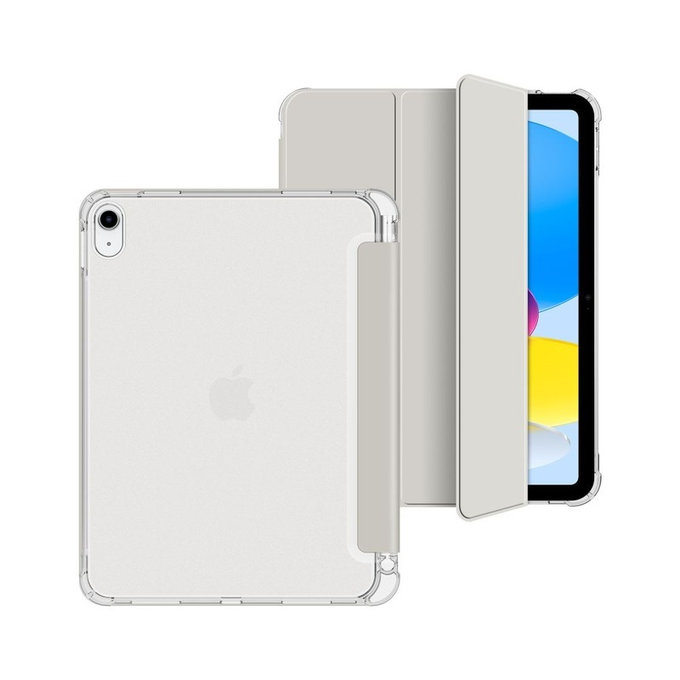 Θήκη Sc Pen Hybrid για iPad 10.9" 10 / 2022 / 11" 11 / 2025, Crystal Silver, Tech-Protect