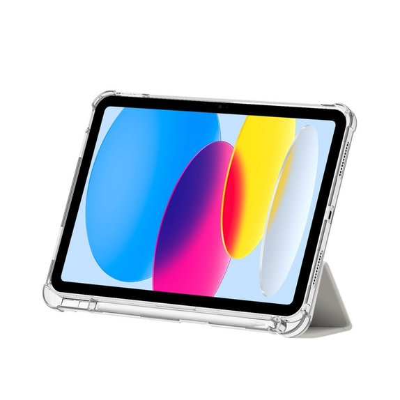 Θήκη Sc Pen Hybrid για iPad 10.9" 10 / 2022 / 11" 11 / 2025, Crystal Silver, Tech-Protect