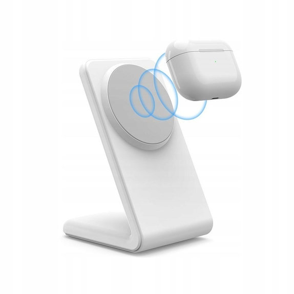 Ασύρματος φορτιστής QI15W-A38 Magnetic MagSafe, λευκή, Tech-Protect