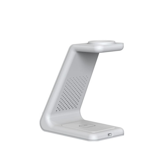Ασύρματος φορτιστής QI15W-A36 3IN1 for Apple, λευκή, Tech-Protect