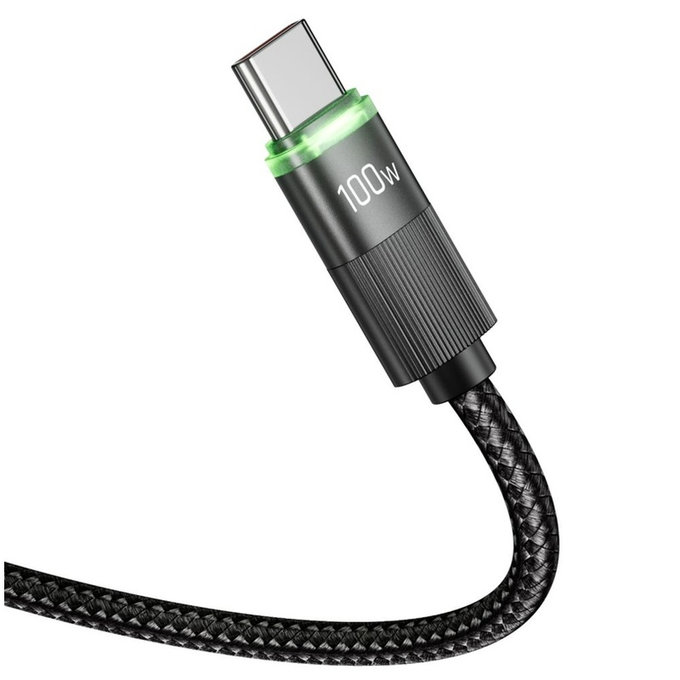 Καλώδιο UB20T Ultraboost USB-C Cable PD 100W / 5A 180CM, μαύρη, Tech-Protect