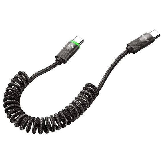 Καλώδιο UB20T Ultraboost USB-C Cable PD 100W / 5A 180CM, μαύρη, Tech-Protect