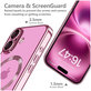 Θήκη MagFlex MagSafe για iPhone 16 Shiny Rose, Tech-Protect