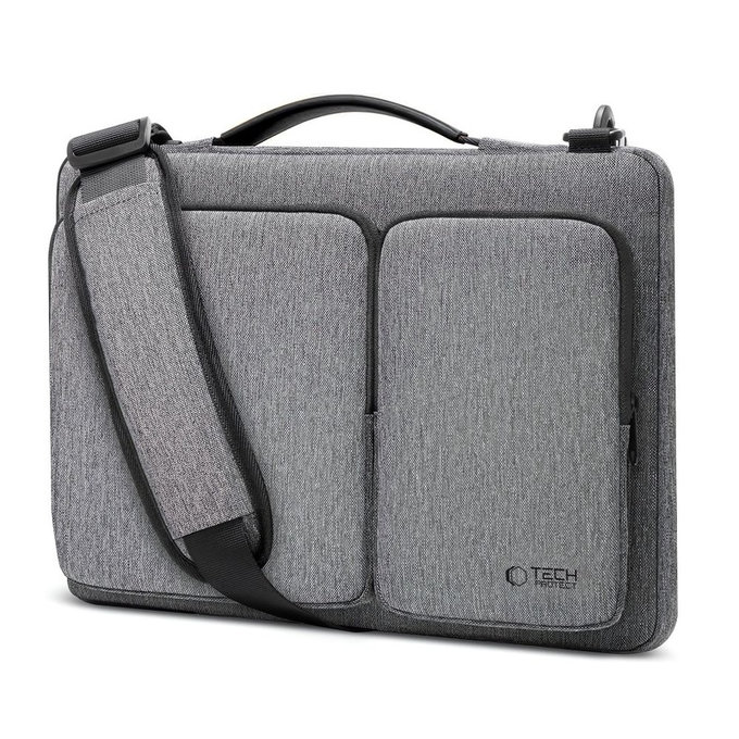 Θήκη laptop Defender Bag 13-14, Crayon Grey, Tech-Protect