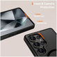 Θήκη MagMat MagSafe για Galaxy S25 Ultra, Matte Black, Tech-Protect
