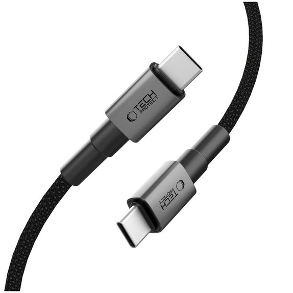 Καλώδιο Ultraboost Dna USB-C Cable PD 100W / 5A 300cm, Iron Grey, Tech-Protect