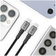 Καλώδιο Ultraboost Dna USB-C Cable PD 100W / 5A 300cm, Iron Grey, Tech-Protect