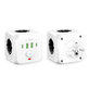 Φορτιστής δικτύου PCL3X4 Power Socket 2 USB & 2 USB-C & 3 Socket, λευκή, Tech-Protect