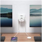 Φορτιστής δικτύου PCL3X4 Power Socket 2 USB & 2 USB-C & 3 Socket, λευκή, Tech-Protect
