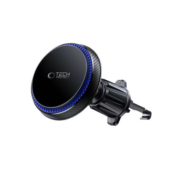 Βάση αυτοκινήτου MM15W-V4 Magnetic MagSafe Dashboard & Vent 15W, μαύρη, Tech-Protect