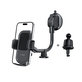 Βάση αυτοκινήτου V8 Universal Long Arm Dashboard & Windshield, μαύρη, Tech-Protect
