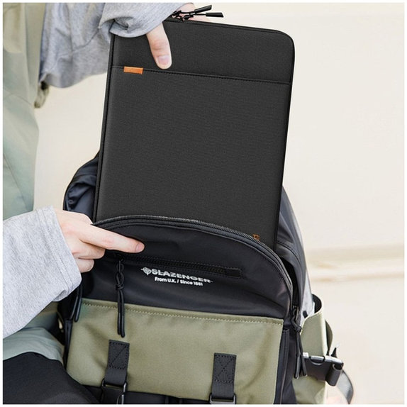 Θήκη laptop Defender 13-14, μαύρη, Tech-Protect