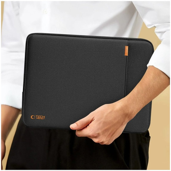 Θήκη laptop Defender 13-14, μαύρη, Tech-Protect