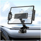 Βάση αυτοκινήτου V4 Universal Windshield & Dashboard for Tablet, μαύρη, Tech-Protect